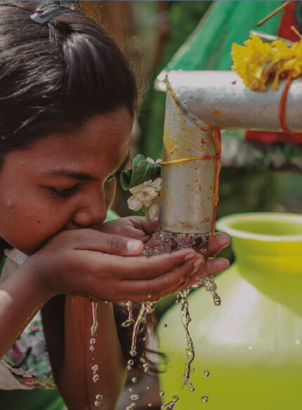 The power of water - India