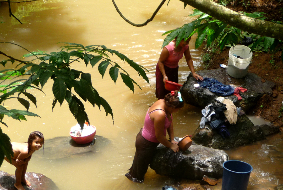 Retrieve the water cycle in Bosawas, Nicaragua