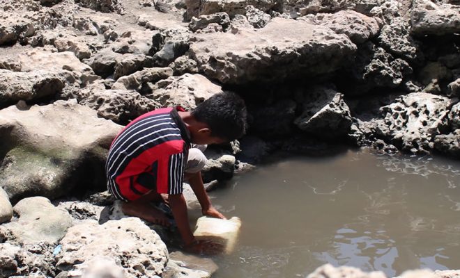 The access to water is an essential factor for children´s health in the poorest islands of Indonesia