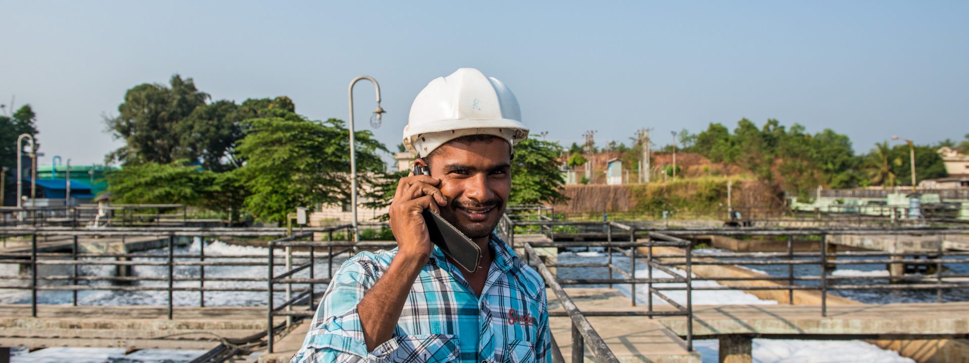 Telephones in pursuit of water