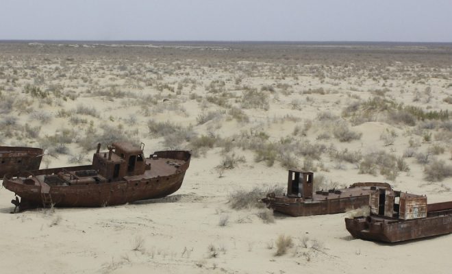 The Aral Sea: the difficult return of water