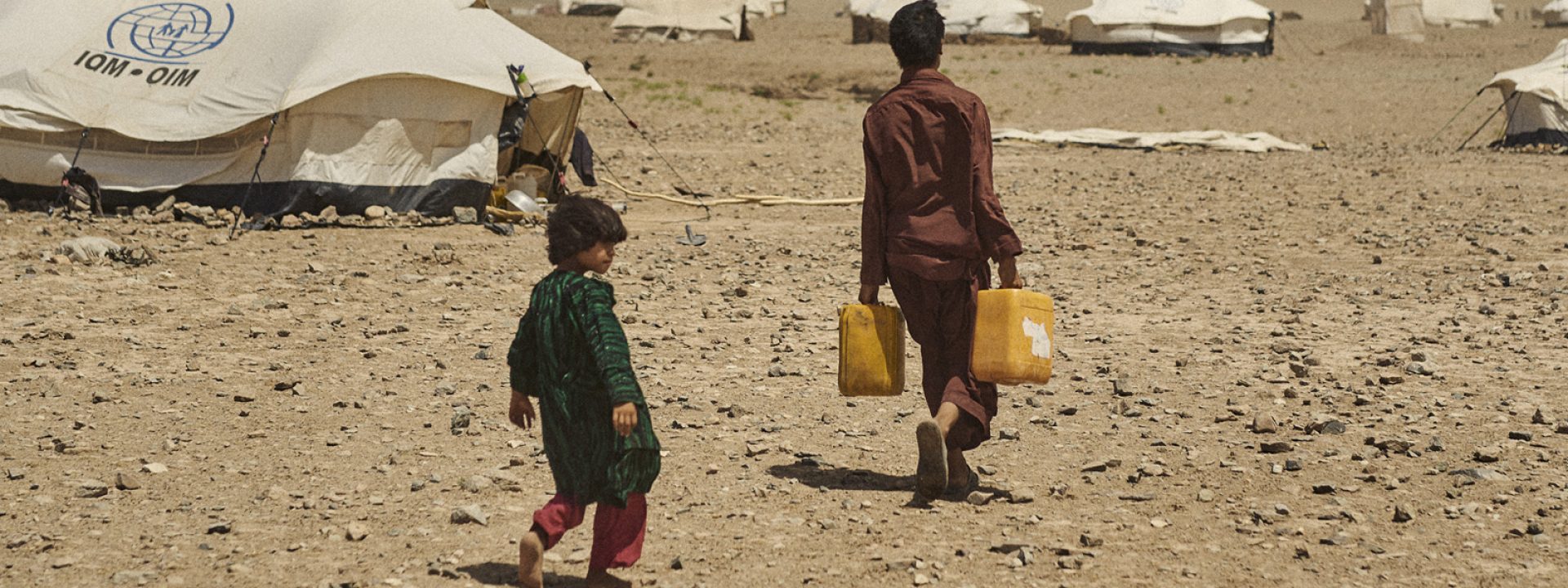 En guerra, y sin agua