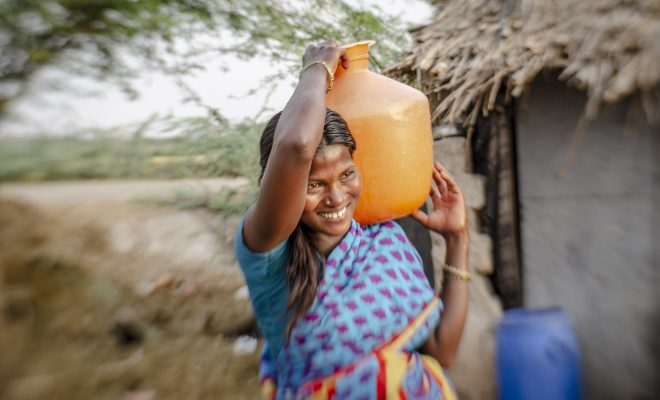 En India no basta con agua