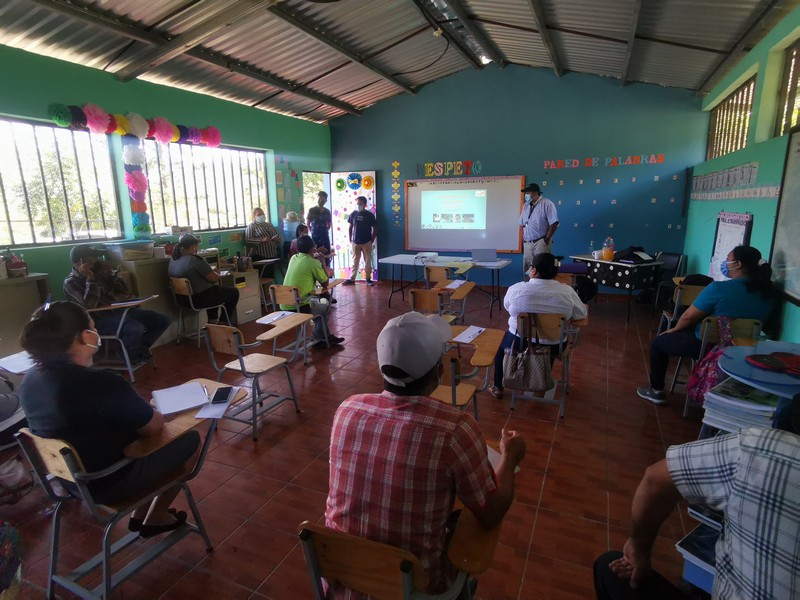Project World Vision in EL Paraiso school