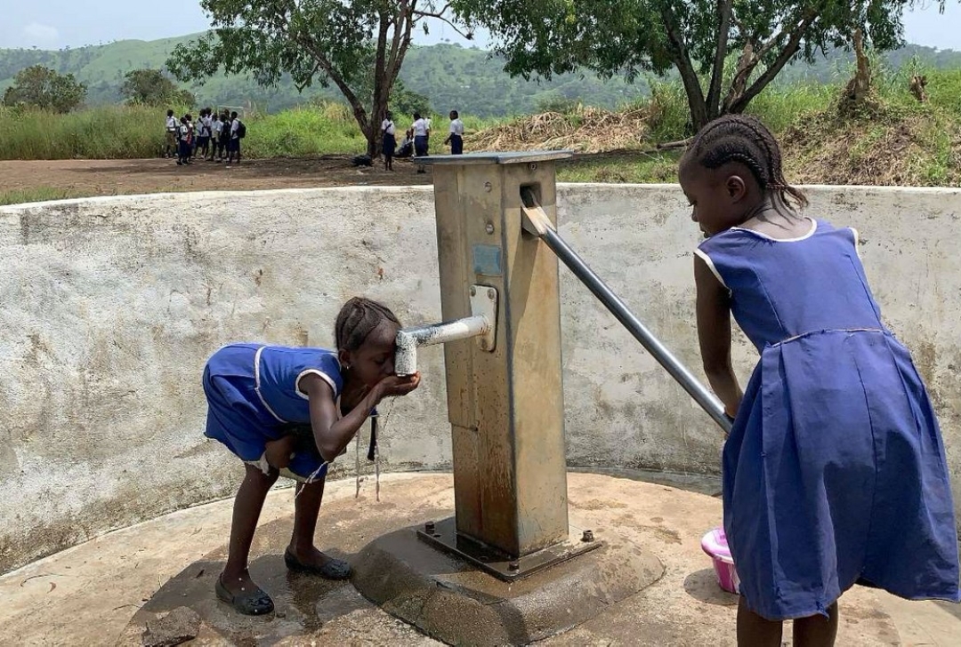 Improving access to water, sanitation, and hygiene in 10 schools in Sierra Leone