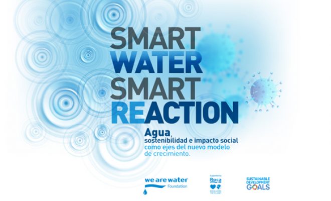 <p><strong>Smart Water, Smart Reaction</strong></p>
<p>Through water, a smart reaction is based on dialogue and cooperation to overcome the survival and justice challenge humanity is facing. The world that designs, creates and builds living spaces must evolve even more towards collective intelligence.</p>
